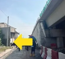 Masuk bawah jejambat